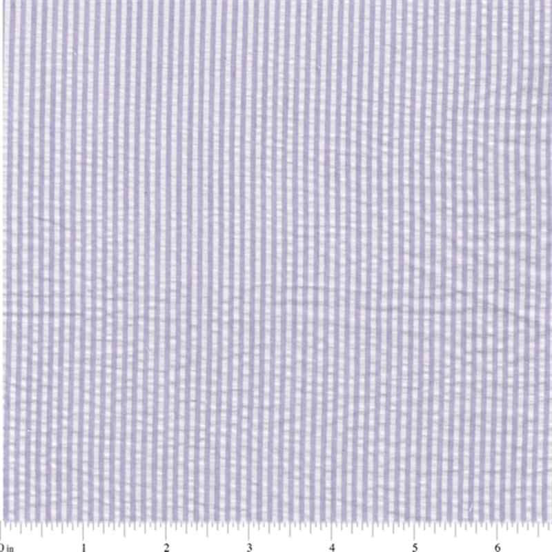 15 YD Lavender Stripe Seersucker Fabric