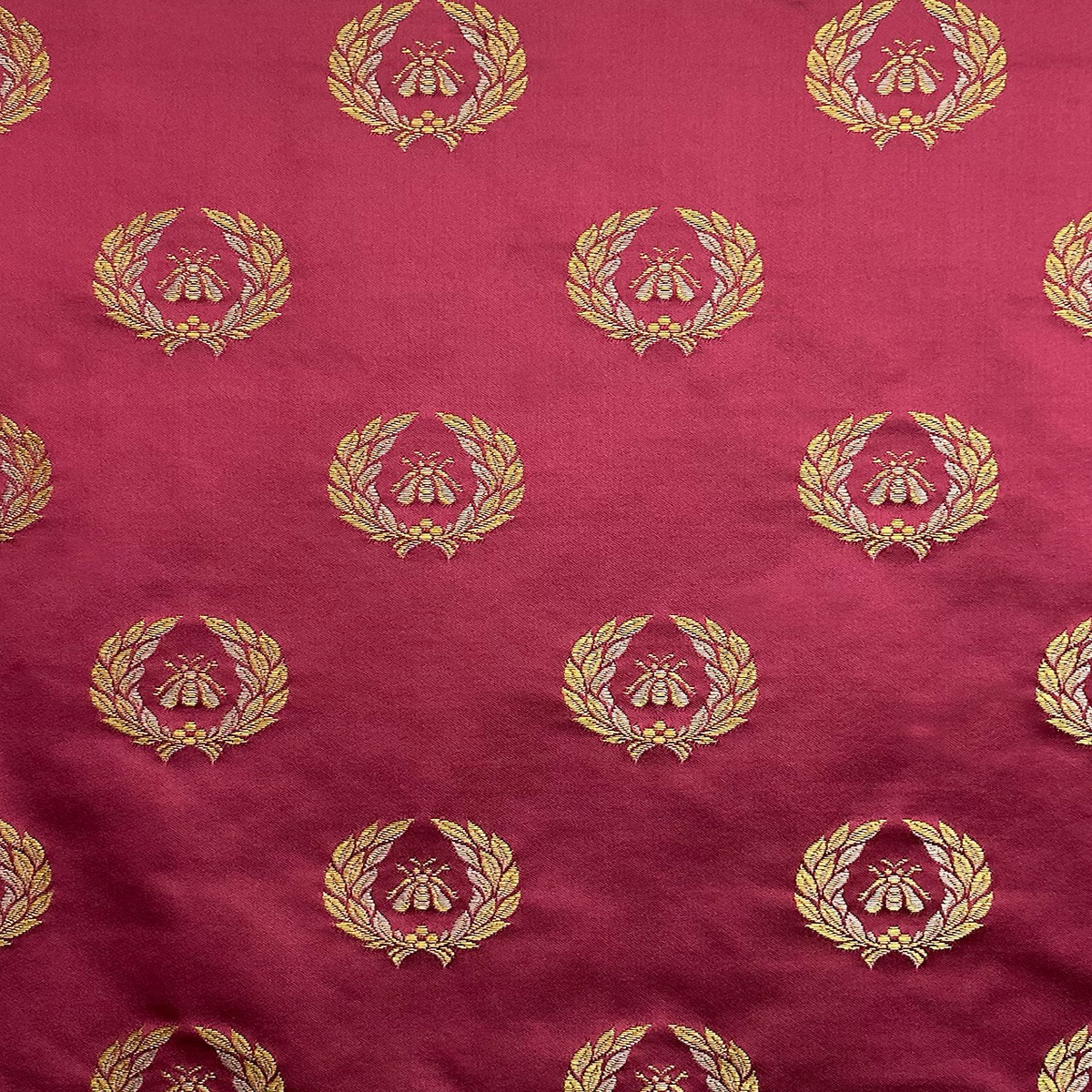 Aiglon - Gold / Rouge by Scalamandre Fabric