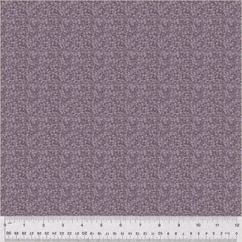 Circa: Purple Whistler Studios 53955-7 Aster Flower Sprinkles Cotton