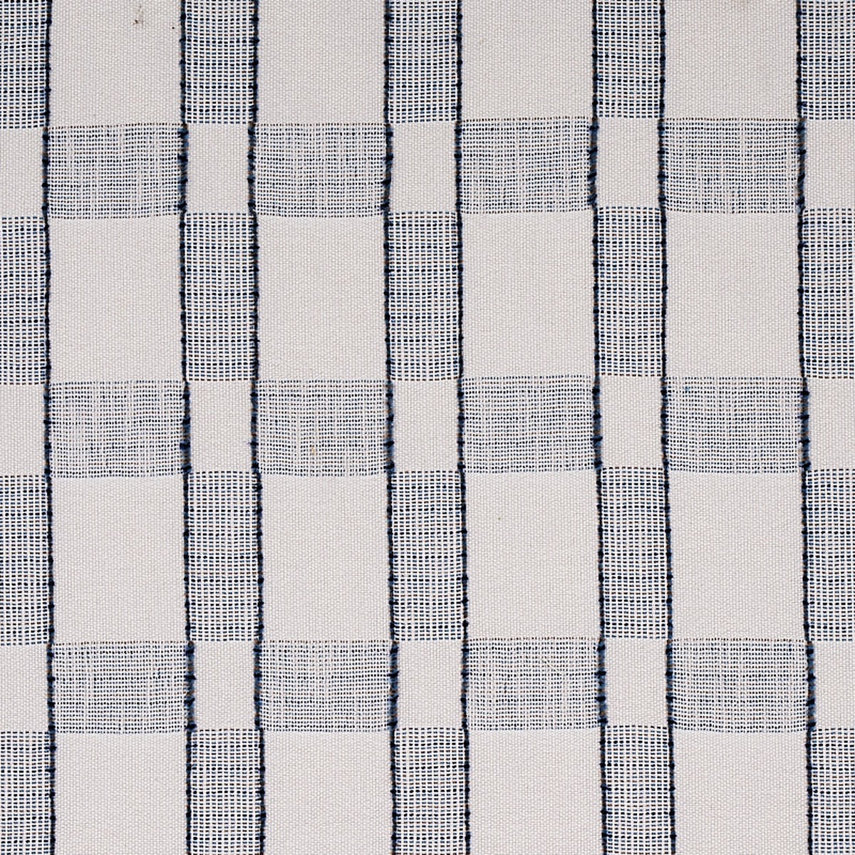 Elko Plaid Indigo Fabric