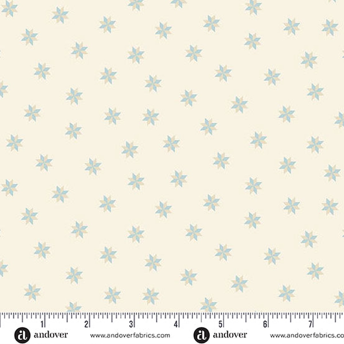 Fabric Andover Laundry Basket Quilts Shell Le Moyne Star Sewing Bird by the Quarter Yard A-1610-L