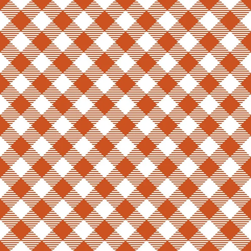 Fall Plaid Pattern #16 Fabric