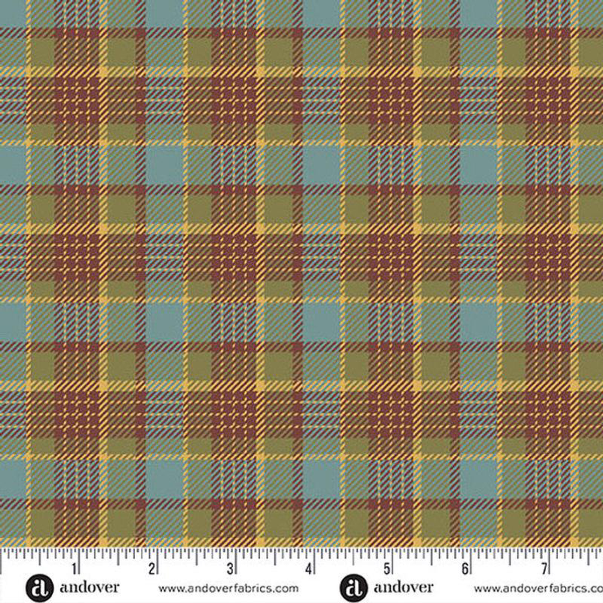 Fabric Andover Scarlet Rustic Farmer8217s Daughter by Laundry Basket Quilts by the Quarter Yard A-10084-B