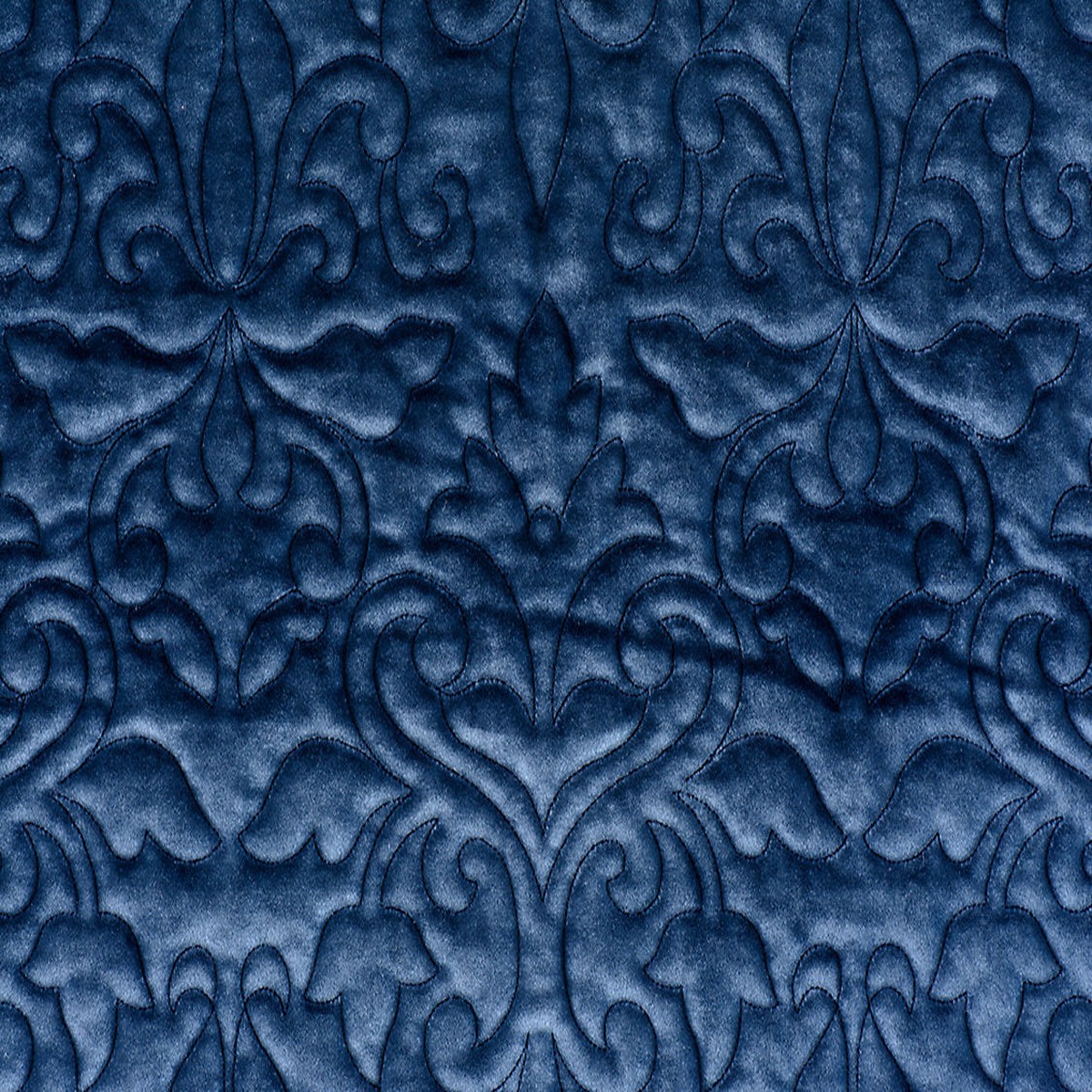 Velbrode - Navy by Scalamandre Fabric