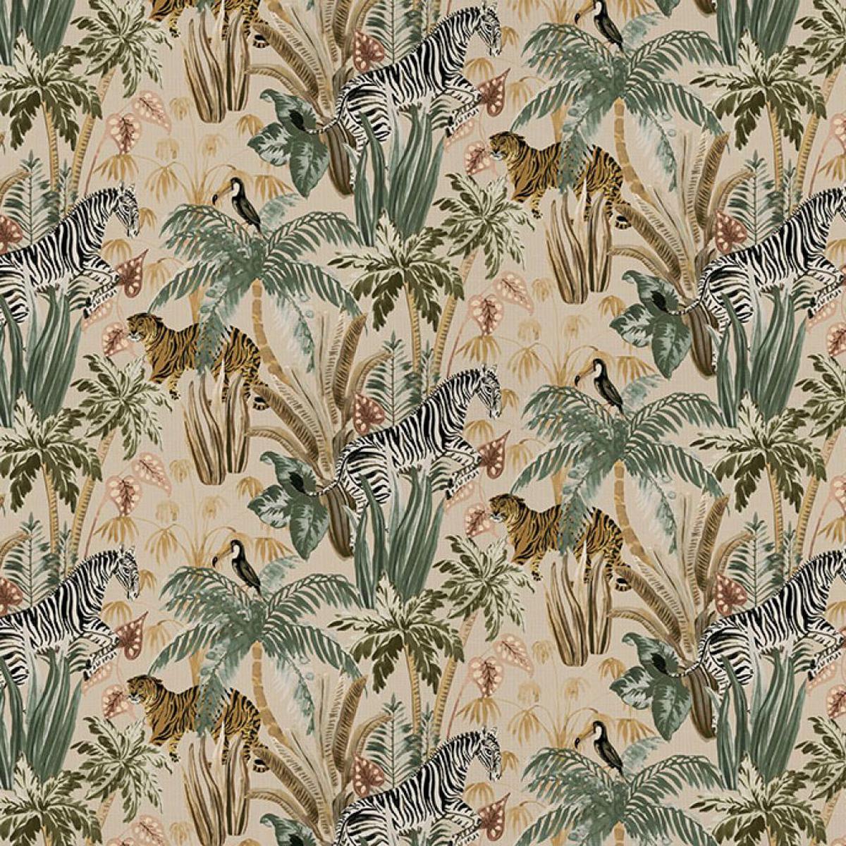Animal Kingdom -Golden Oak RM Coco Fabric