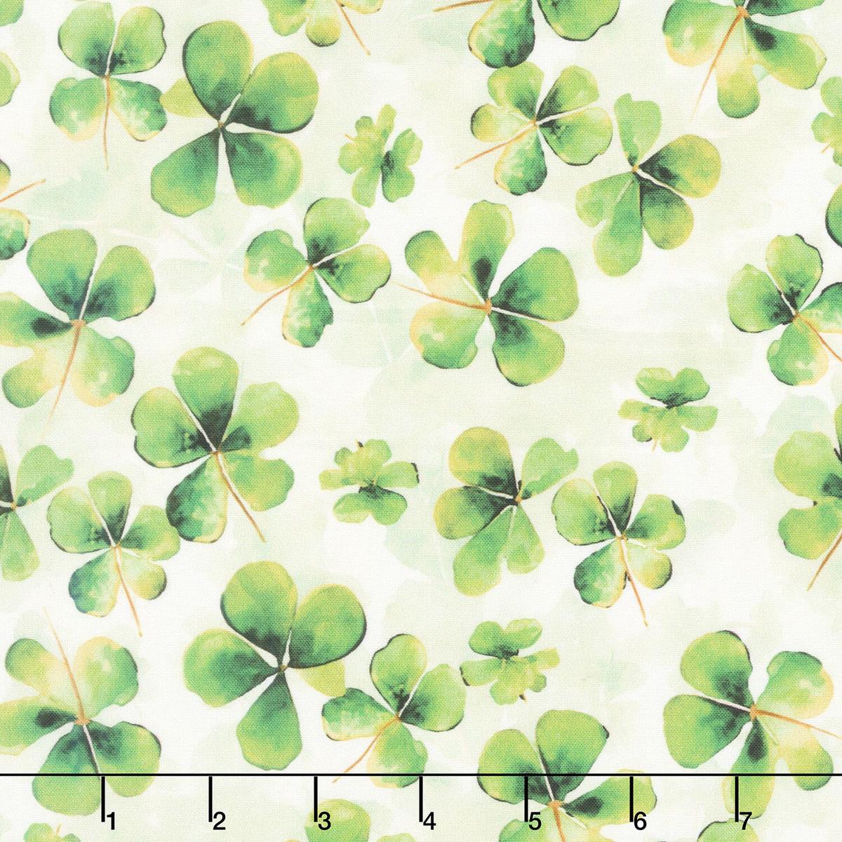 Lucky Clovers - Four Leaf Clovers Leprechaun Yardage