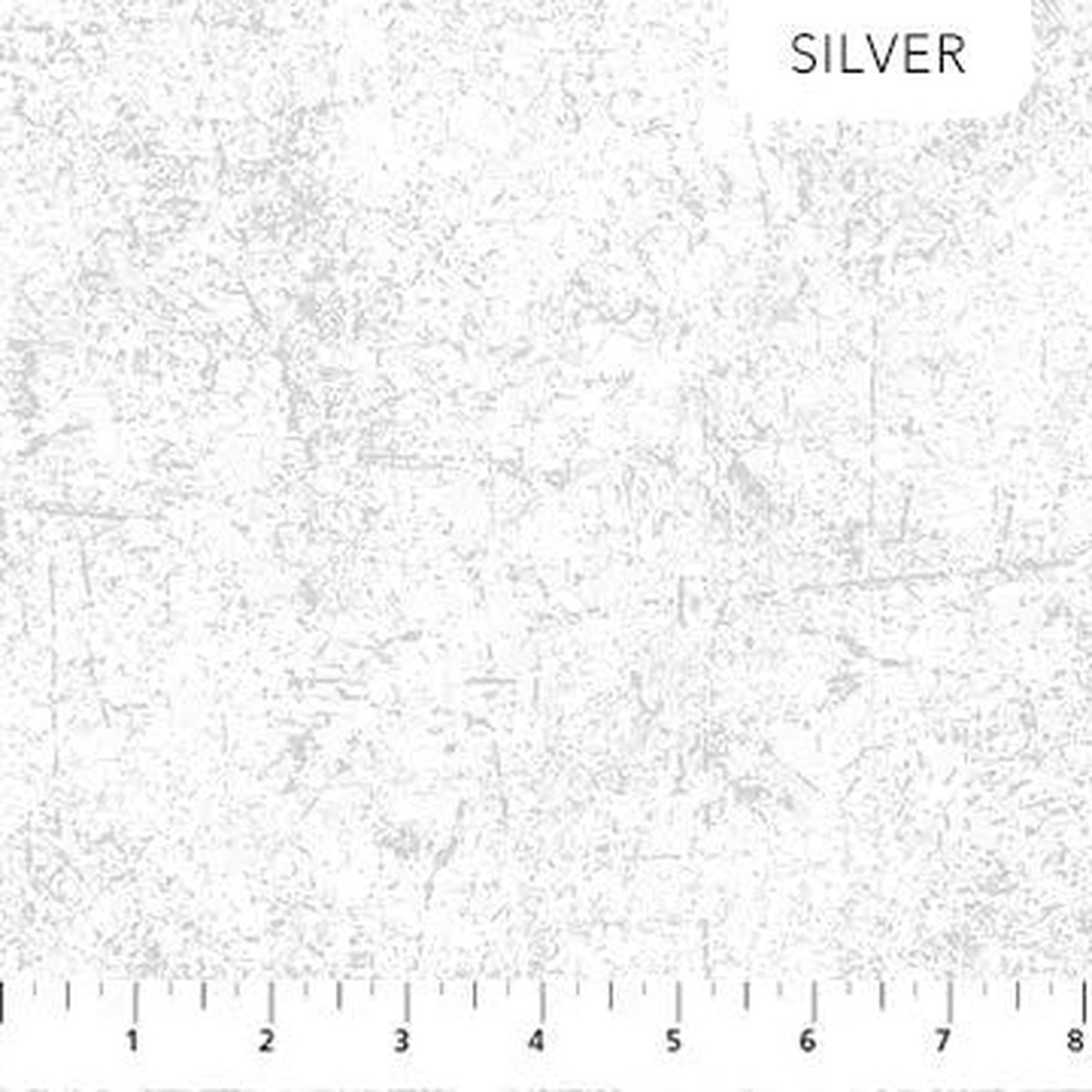 White Wintry 43"/44" Cotton Fabric Per Yard