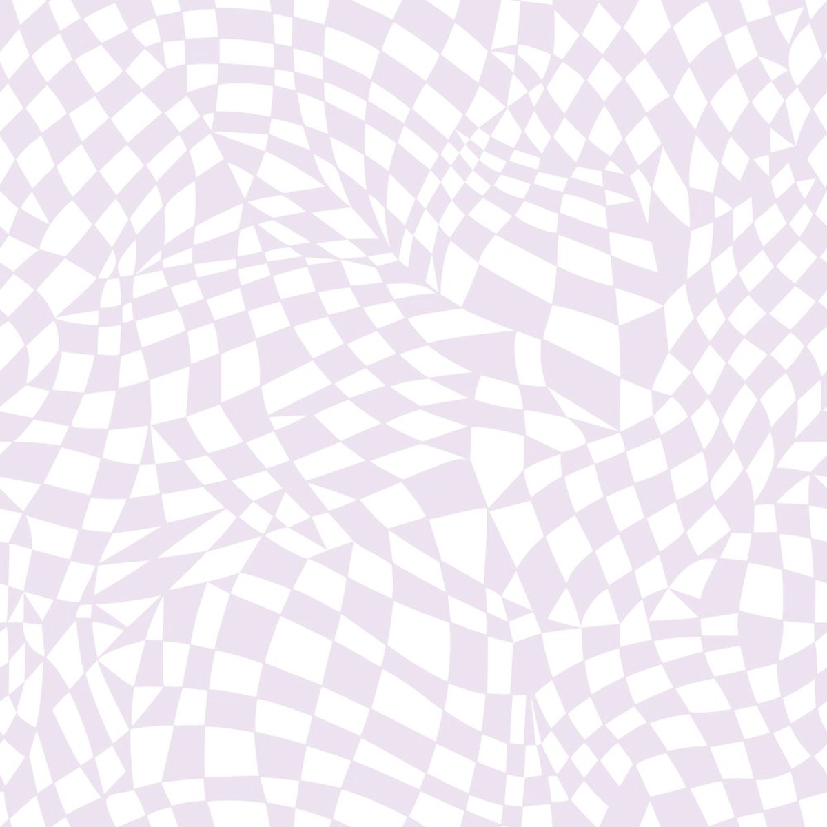 Mosaic Checkered Basics Fabric - Vintage Violet