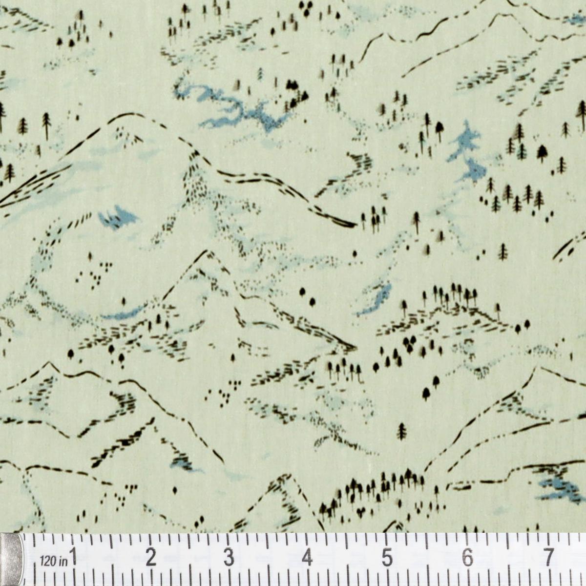 Arctic Tale Capsule Fabric Collection - Arctic Winterscape
