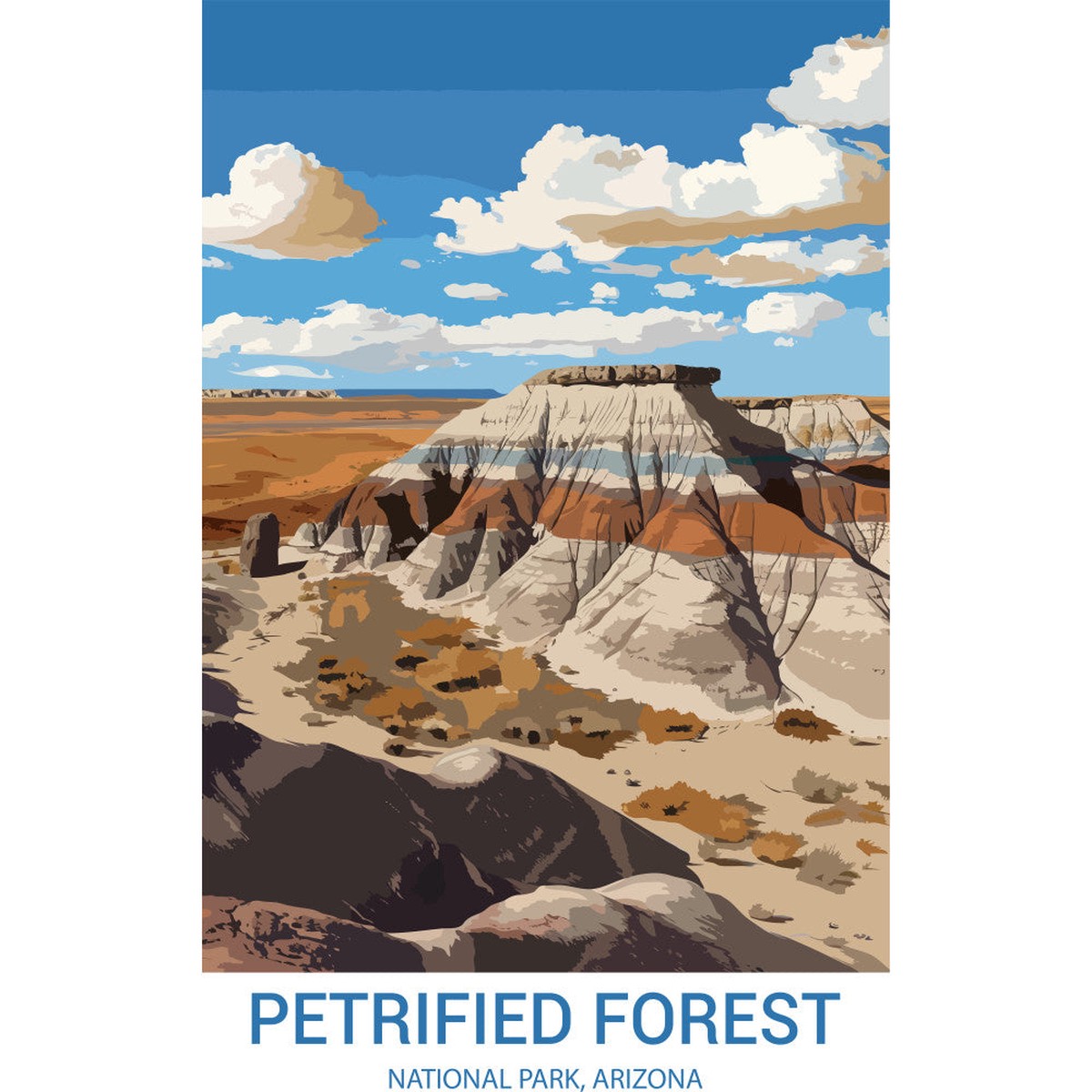National Parks Posters Fabric Panel 51