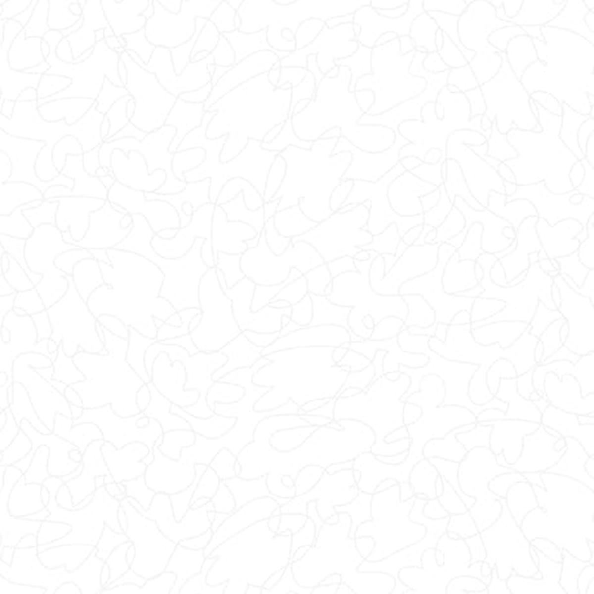 Quilting Illusions - Scribble in White - 1649-23541-Z