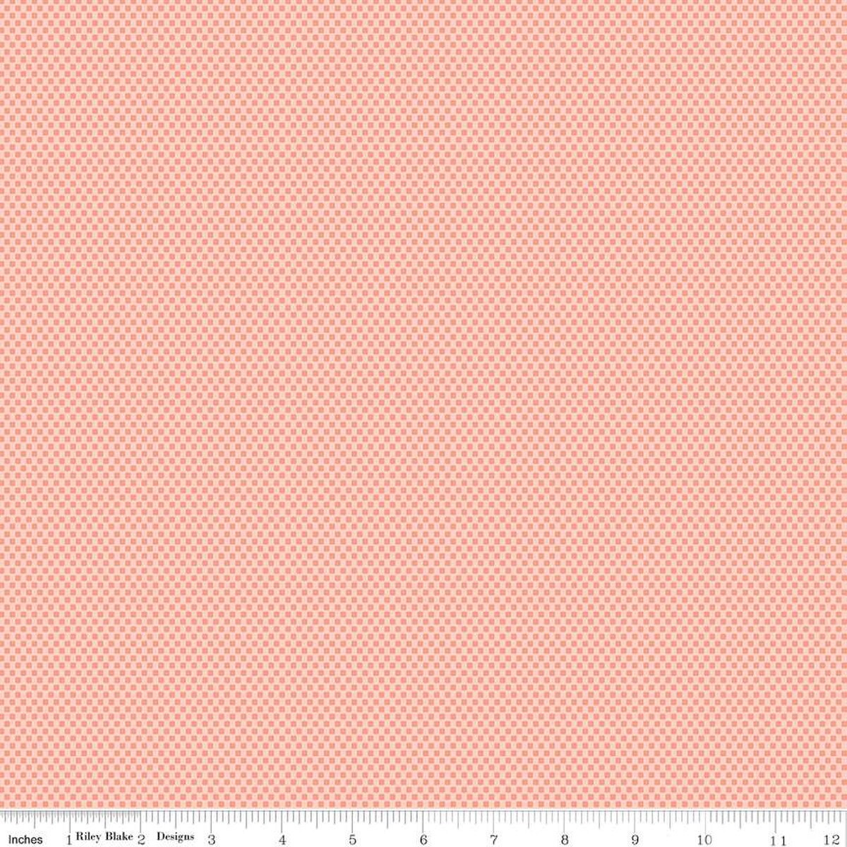 Fabric Riley Blake Peaches n Cream POParazzi 108" Wide Back by the Quarter Yard WB805-PEACHESNCREAM