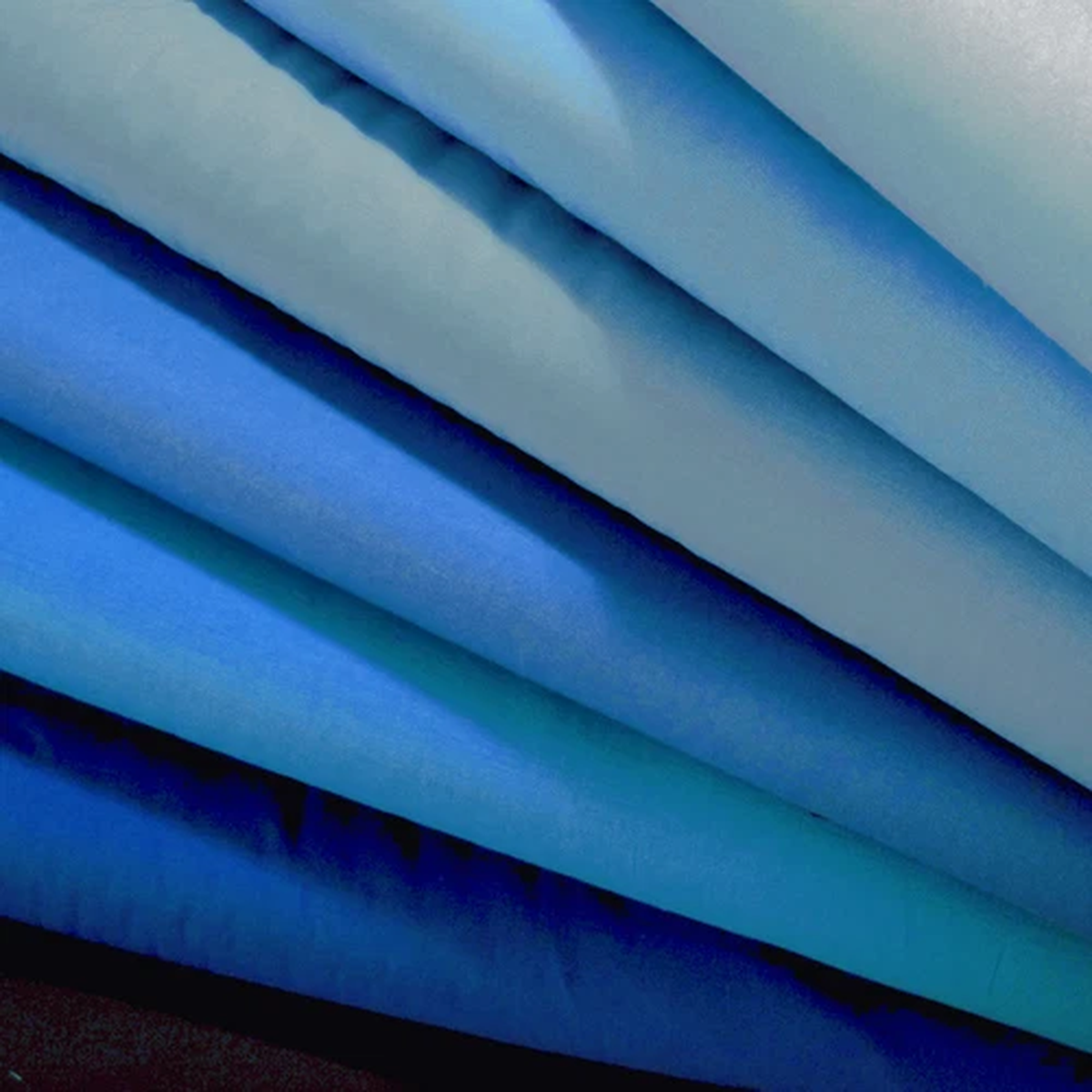 ROBERT KAUFMAN "KONA COTTON SOLID" Blue #1 by the 1/2 yard