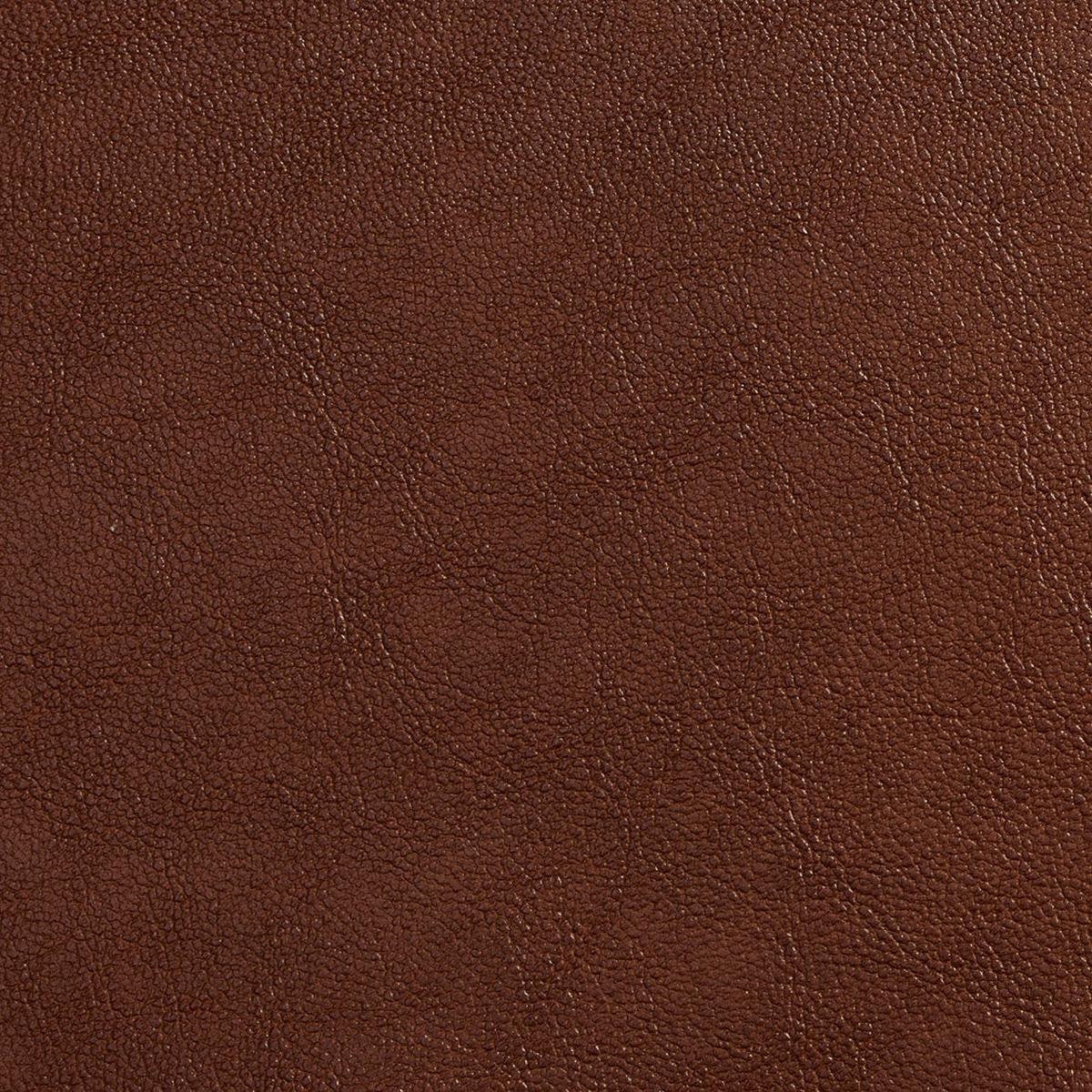 Glossed Leather Look Chocolate Fabric