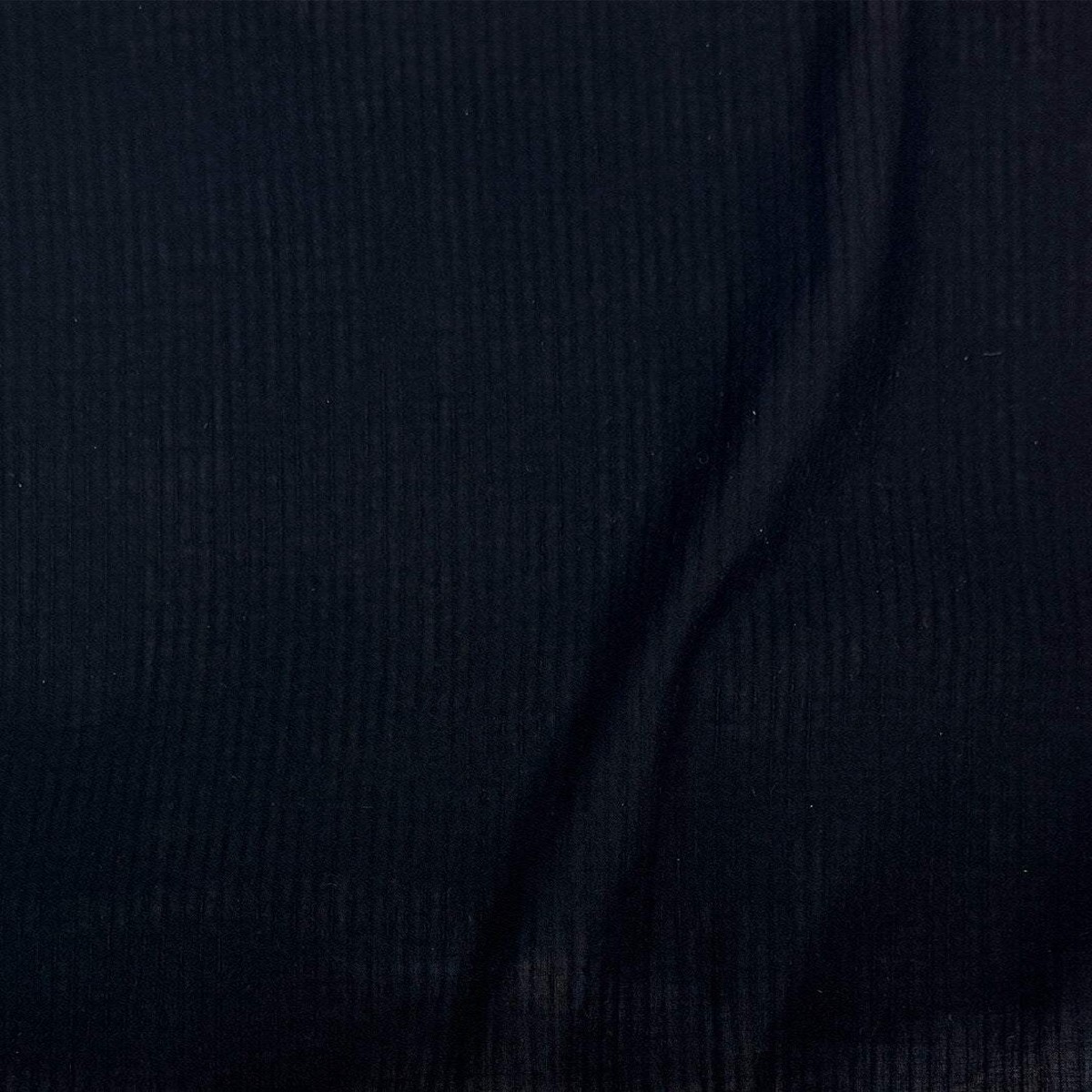 Piccolo Corded Voile Jet Black