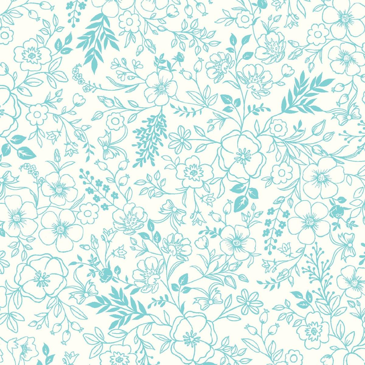 Star Spangled Beauty - Toile Aqua | MAS10842-Q