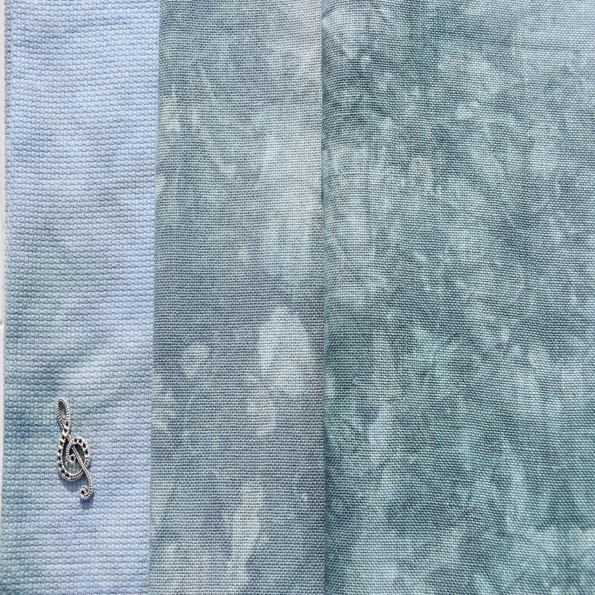 Blue Spruce (December 2024 Color FOTM) - Full Yard | Linen | 36 ct