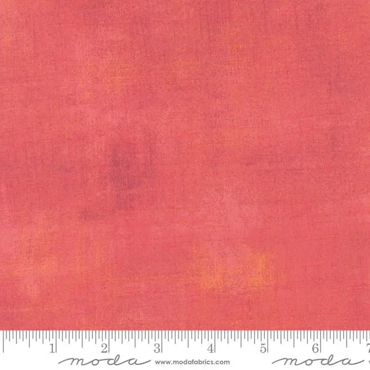 Pink Grunge Basics Salmon 44"/45" Per Yard