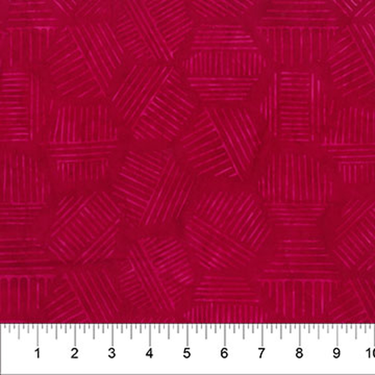 Hexies Batiks Raspberry