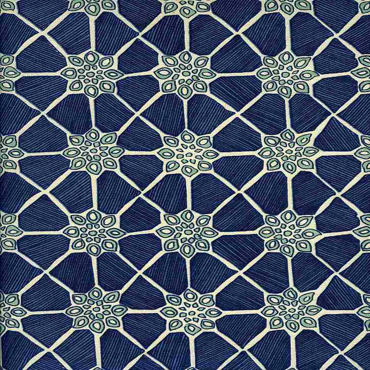 Marrakesh Print Ink Laura Kiran Fabric
