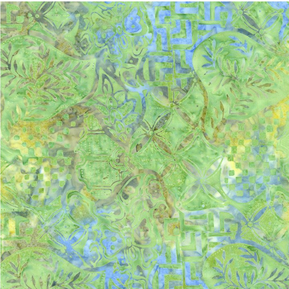 Tonga Batiks - Pond Limelight B7166 by Timeless Treasures