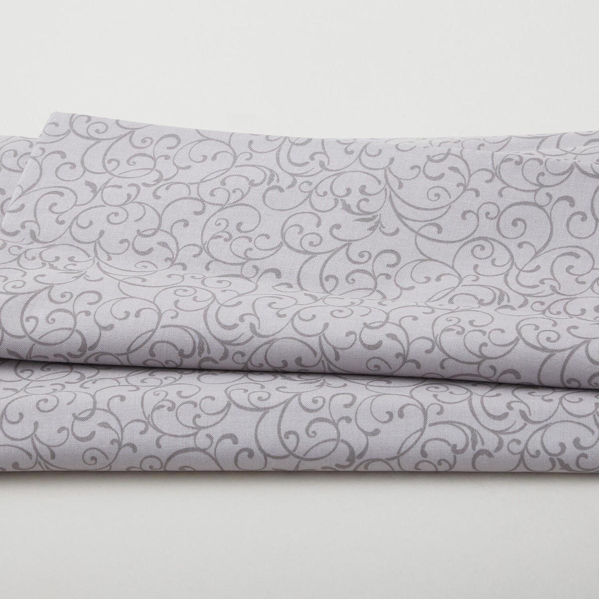 A Botanical Season - Seasonal Scroll Grey 2 Yard Cut