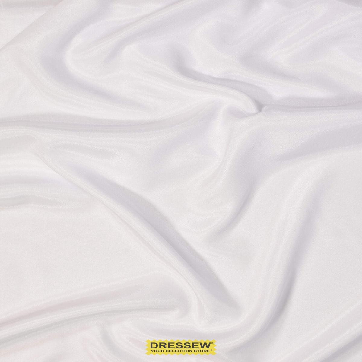 Poly Satin White