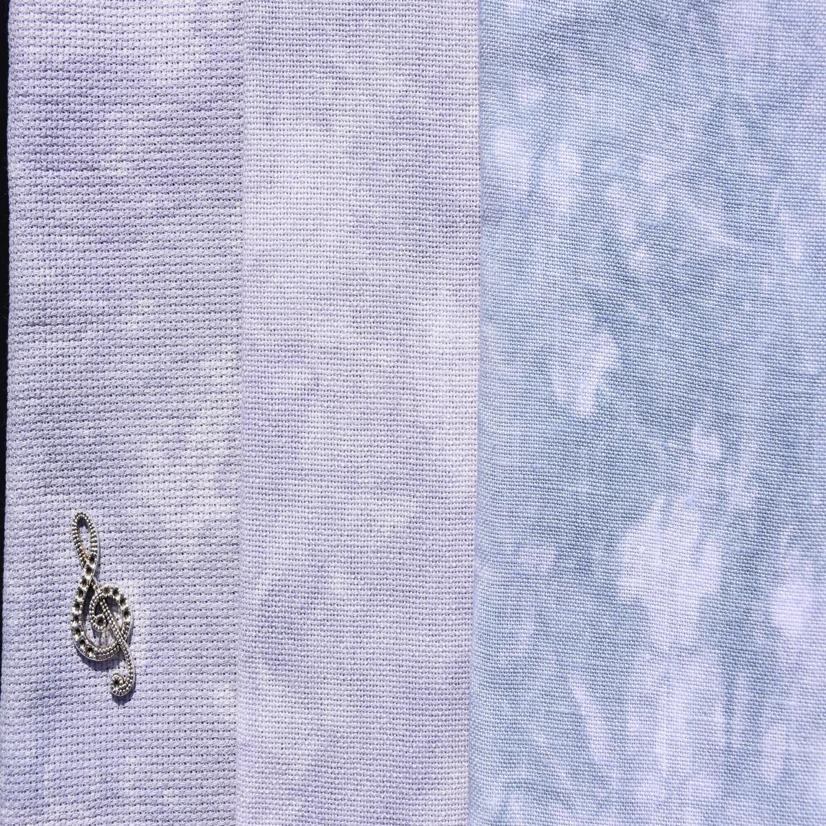 Rhys (Market 2023) - Fat Half | Opalescent Linen | 28 ct