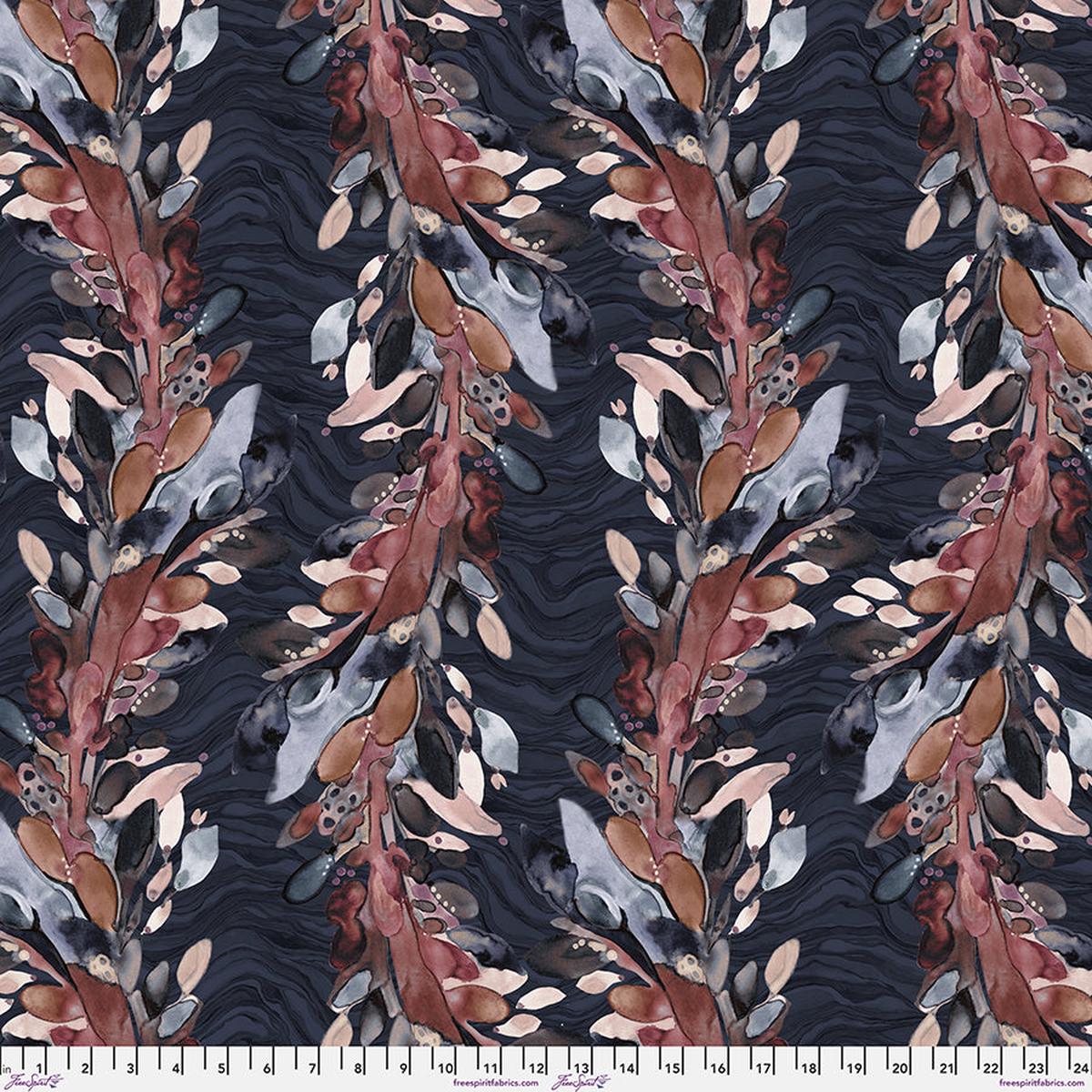 Daybreak Quilt Fabric - Nature's Walk in Ink - PWSR096.INK