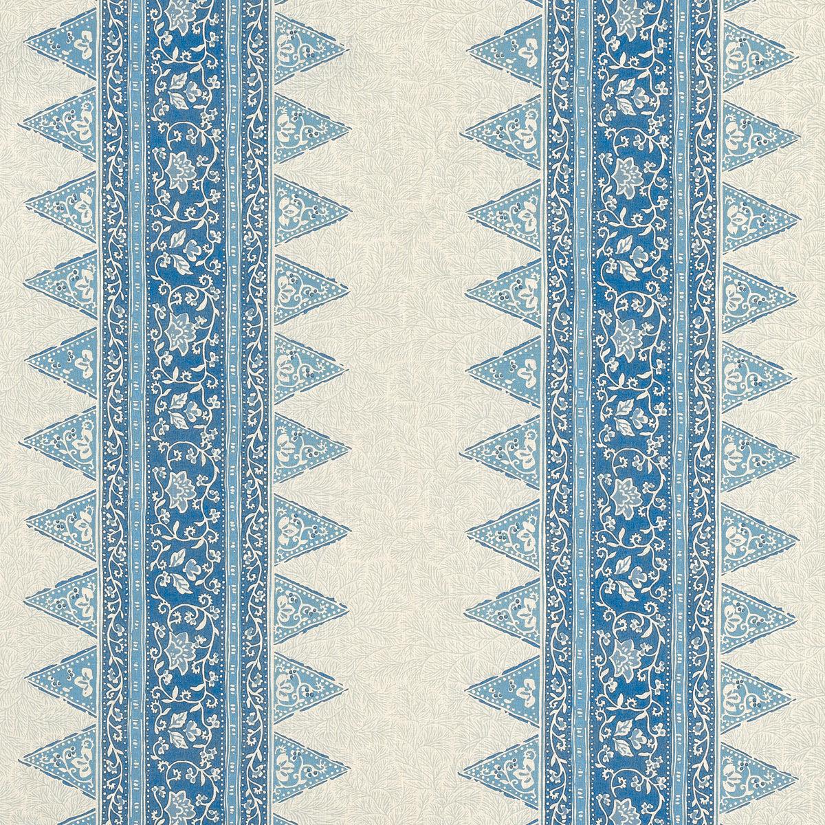 Foxglove Indoor Outdoor Indigo Fabric