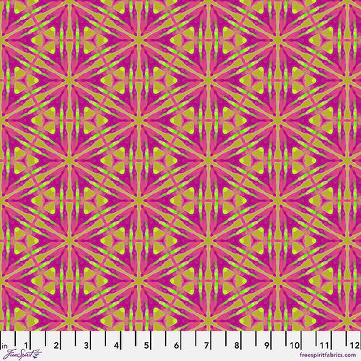 Fabric FreeSpirit Confetti Honeycomb Kaleidoscope by the Quarter Yard PWWR066CONFETTI