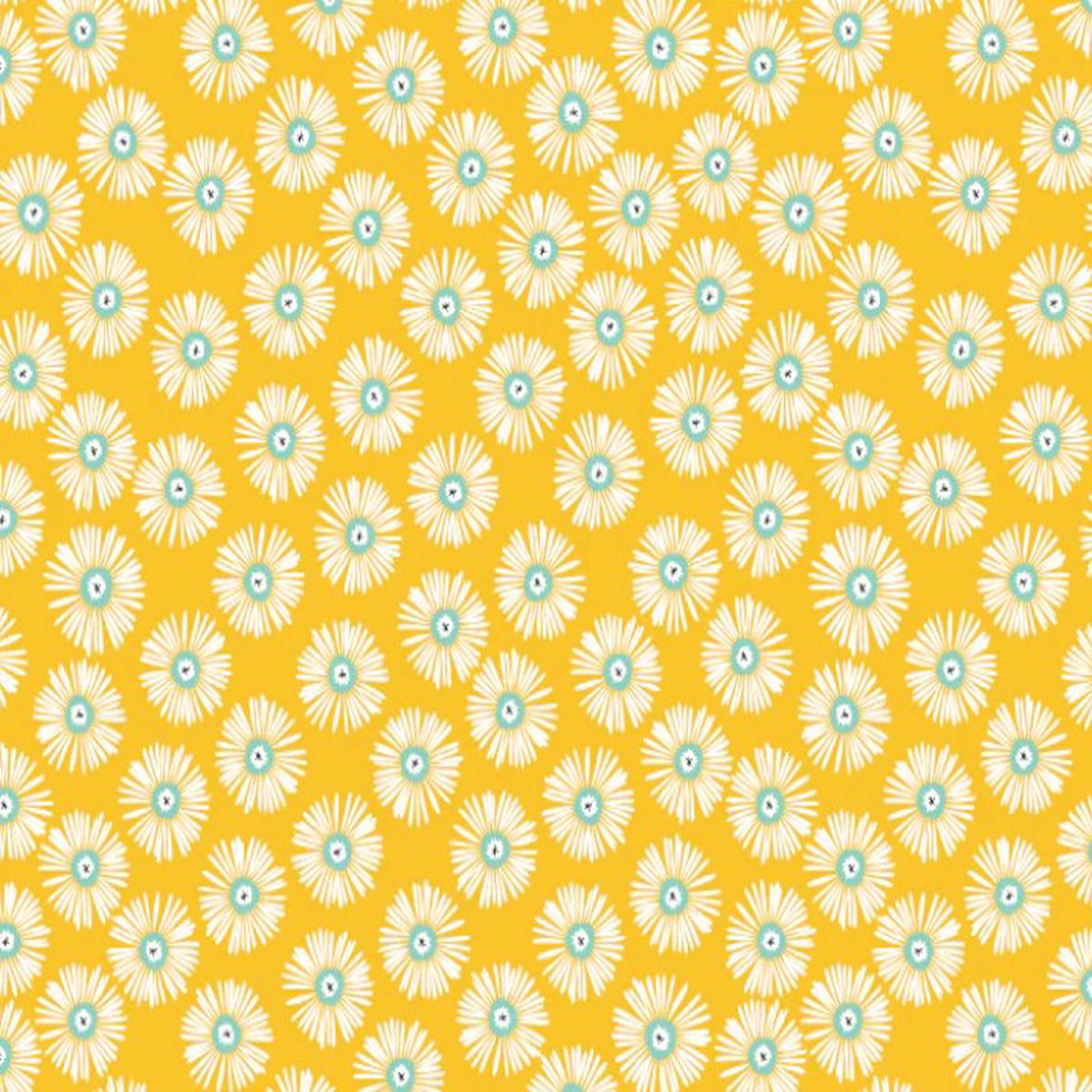 Poppie Cotton - Hey Love Bug - Love It Yellow BG25142