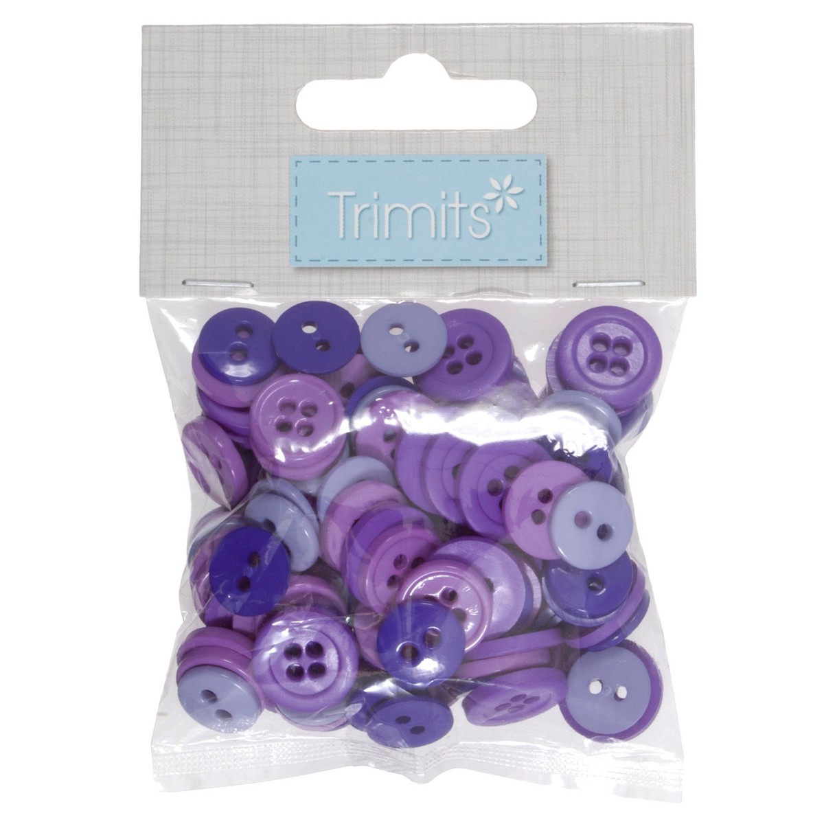 Assorted Round Button Pack (125pcs)