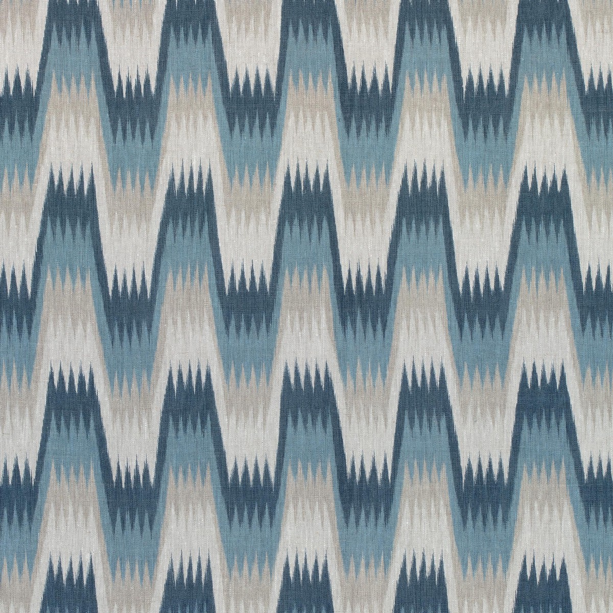 Thibaut Stockholm Chevron Slate Blue Fabric