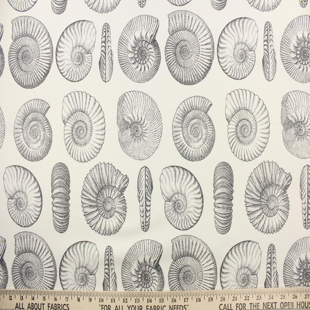Waverly Natilus Shell Fabric in Sail