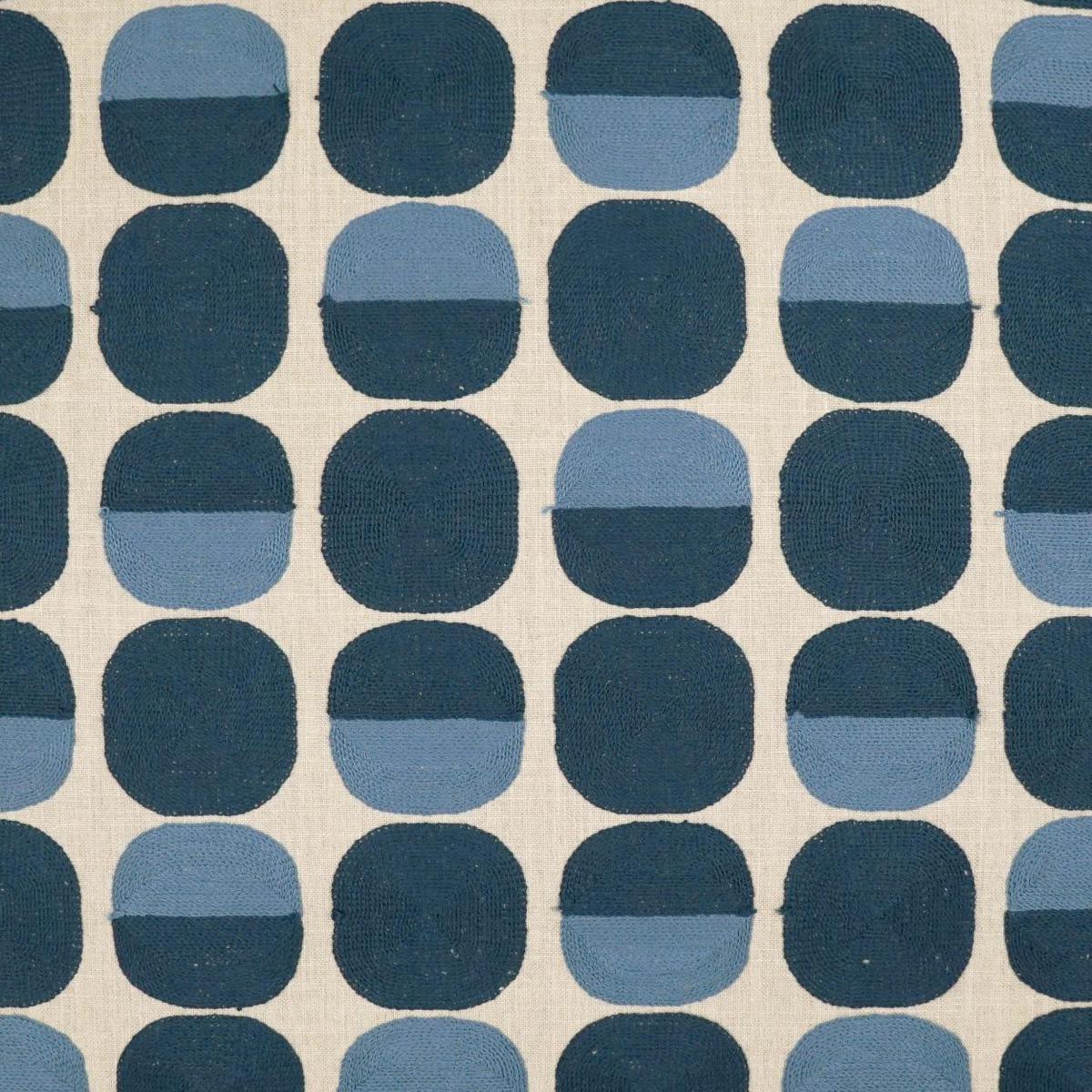 D.V. Kap Home Zuri Prussian Fabric