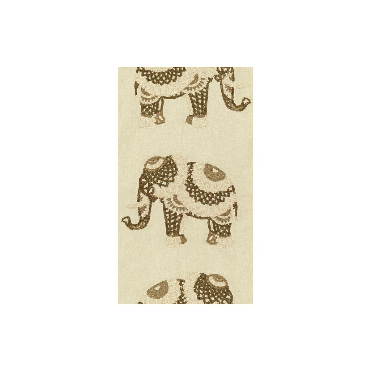 Elephant Stitch Natural Grey Fabric