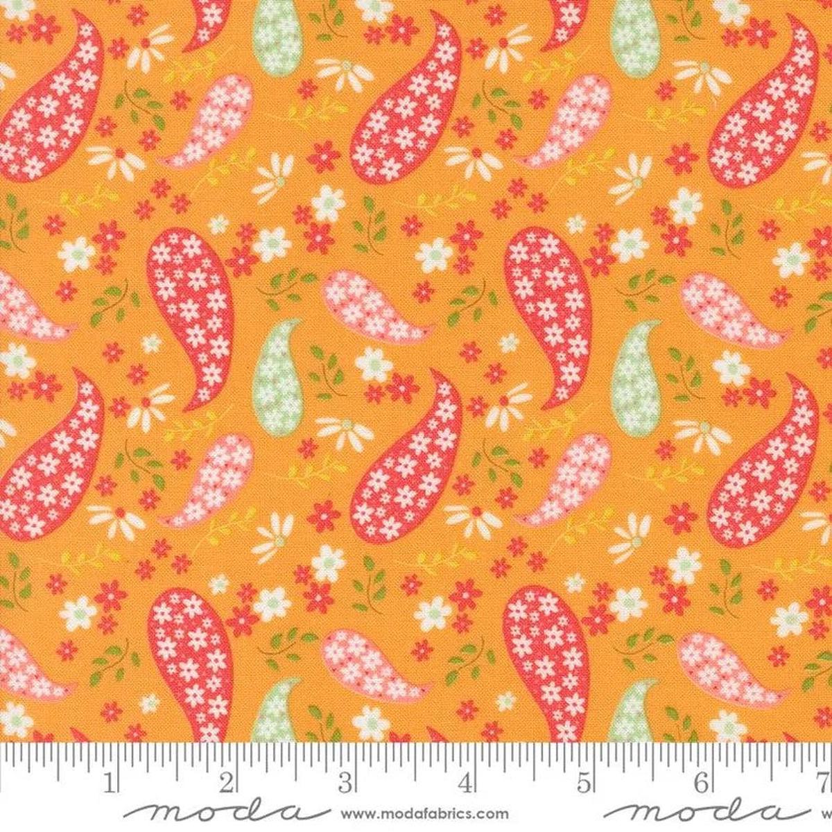 Moda - Raspberry Summer - Sherri & Chelsi - Apricot