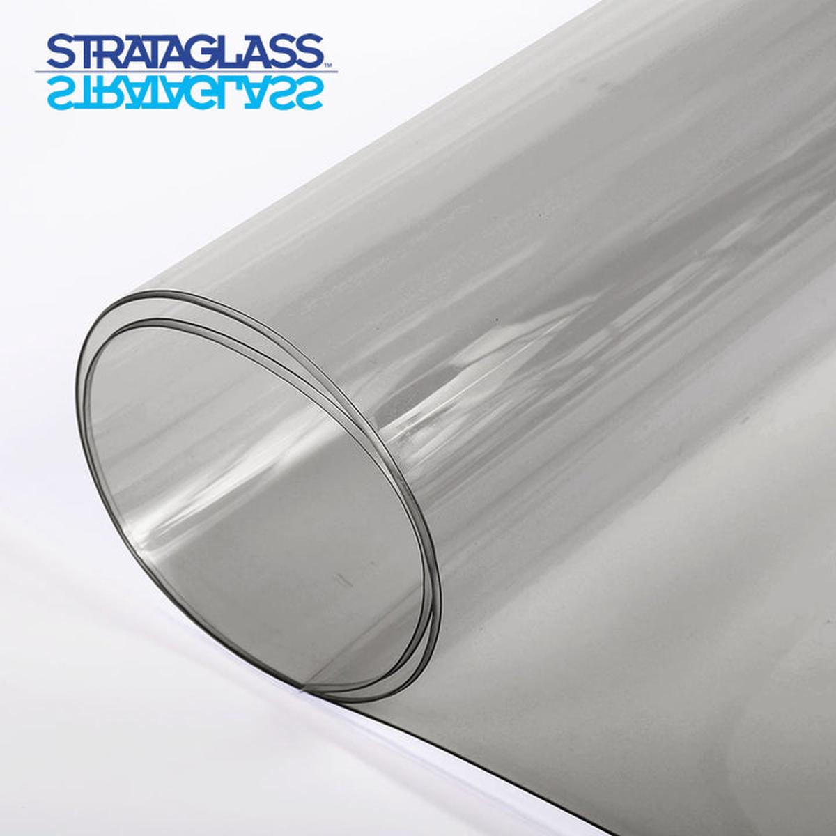 STRATAGLASS Clear Window Vinyl Sheet 40 Gauge