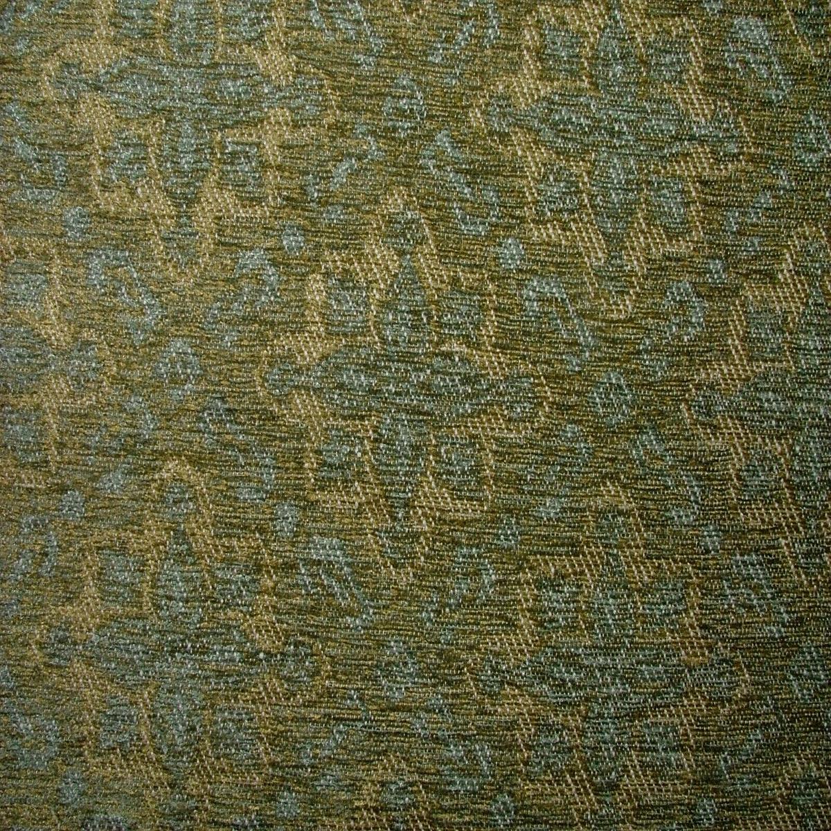 1.7 Metres iLiv Goa Turmeric Woven Jacquard Curtain Upholstery Cushion Fabric