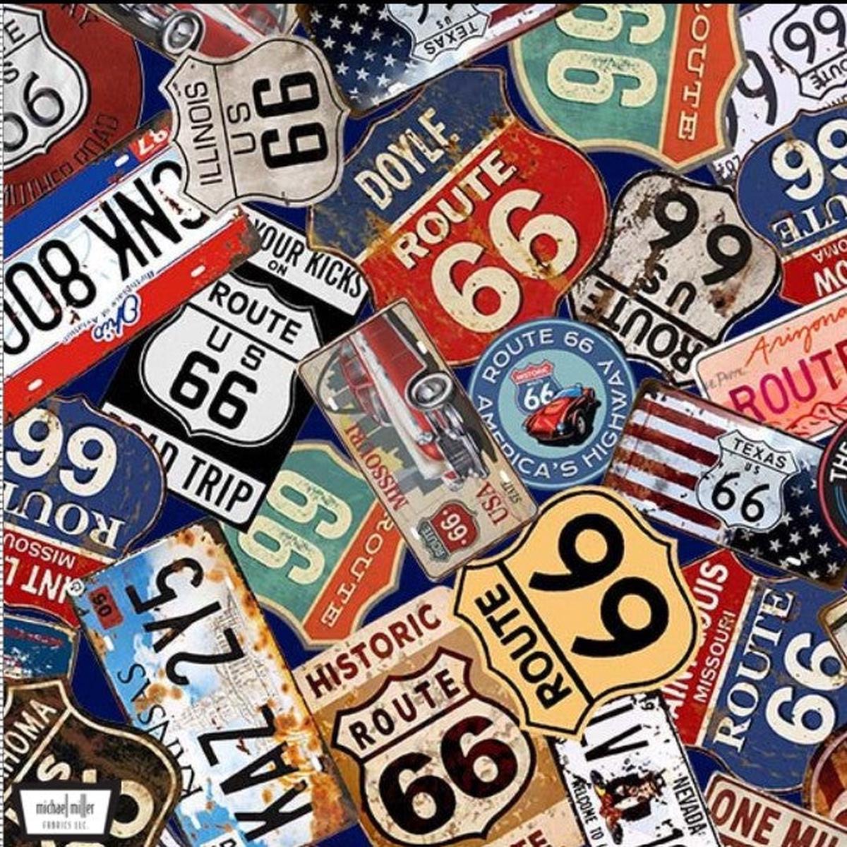 Michael Miller - Route 66 Signs - DCX12525-MULT-D