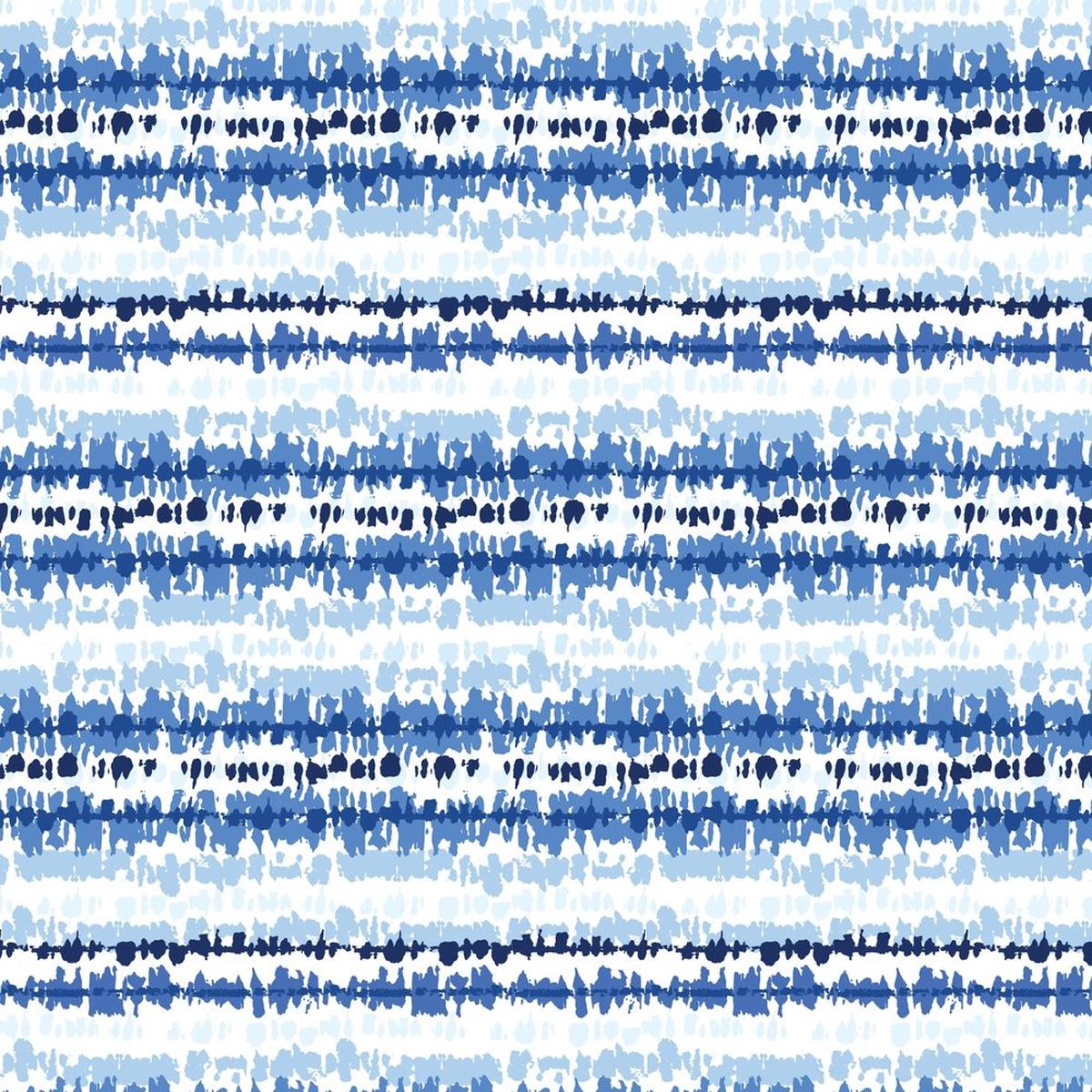 Monochrome Shibori Stripes Fabric