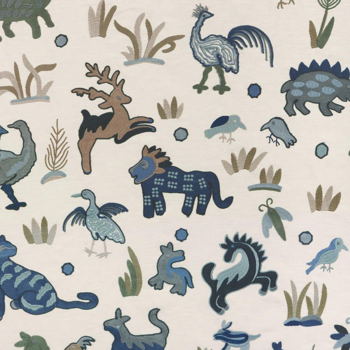 37530.5.0 DWELLERS INDIGO - KRAVET COUTURE Fabric