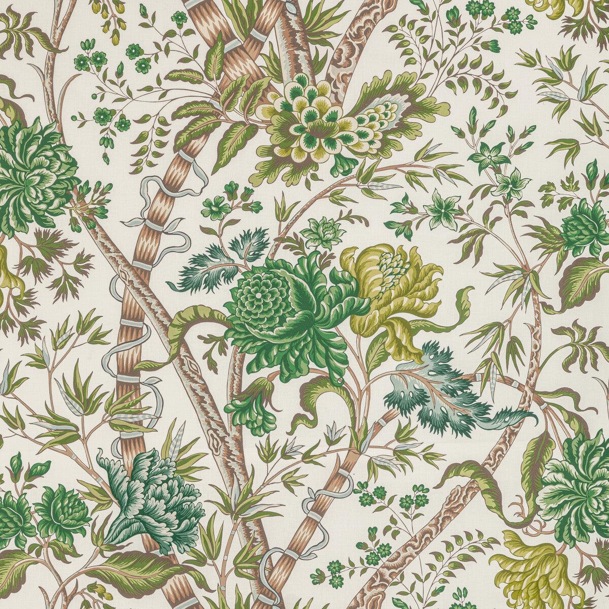 Luberon Print Green/Leaf Fabric