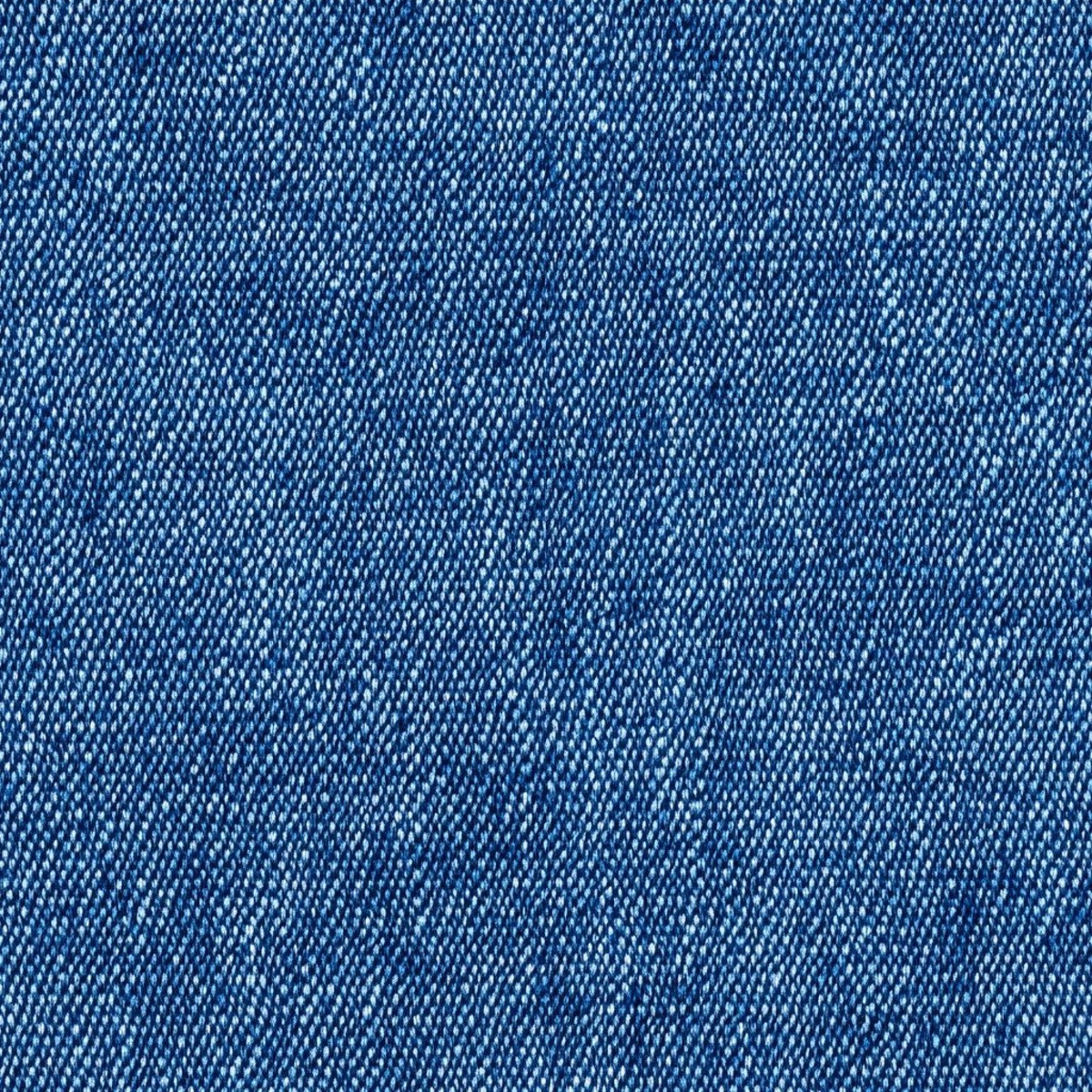 Blue Jean Denim Fabric Texture Pattern 8 Quilting Cotton Fabric
