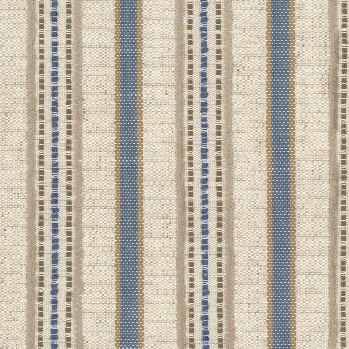 French Laundry Stripe Crypton - Denim - RM Coco - Fabric by the Yard
