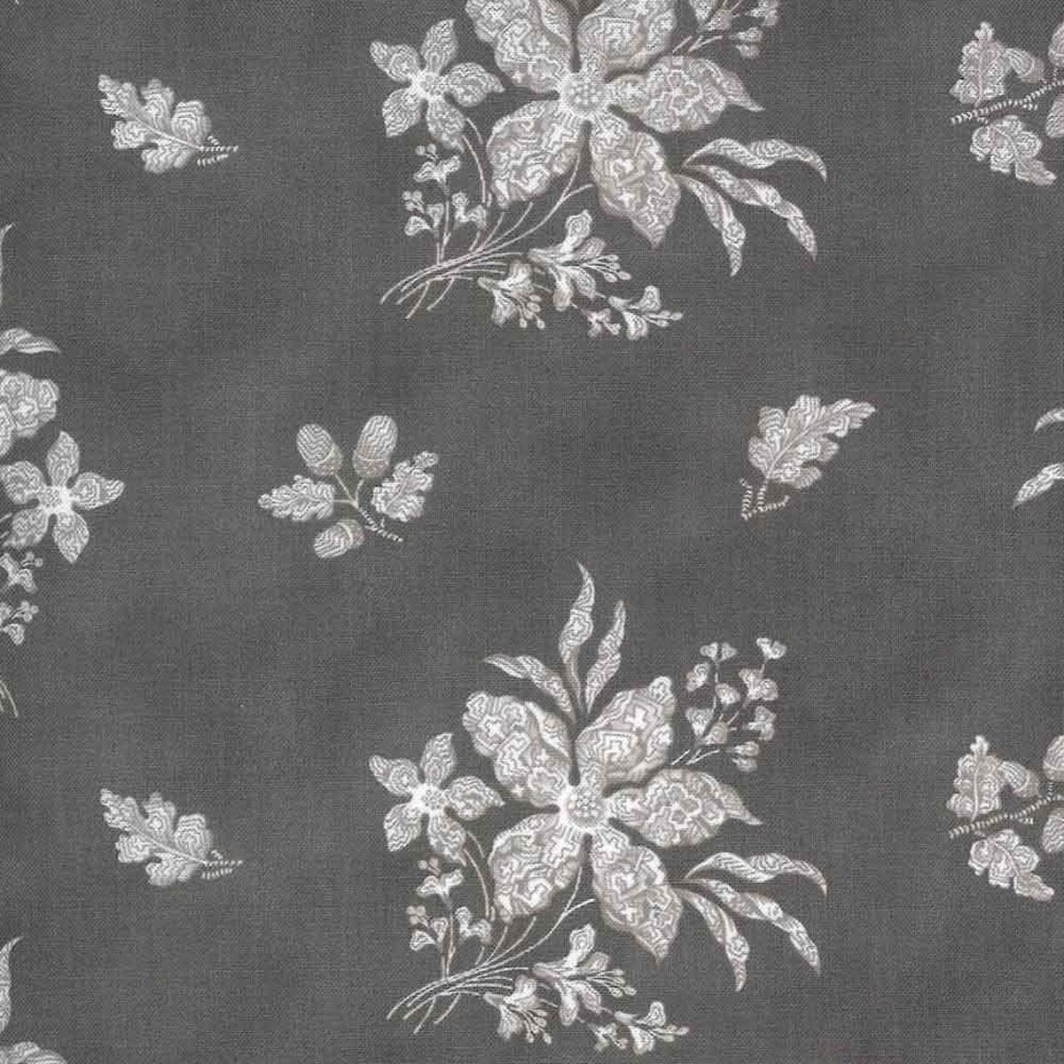 Moda Fabrics - Urban Farmhouse by Primitive Gatherings - Clematis - Ash Grey - Yardage