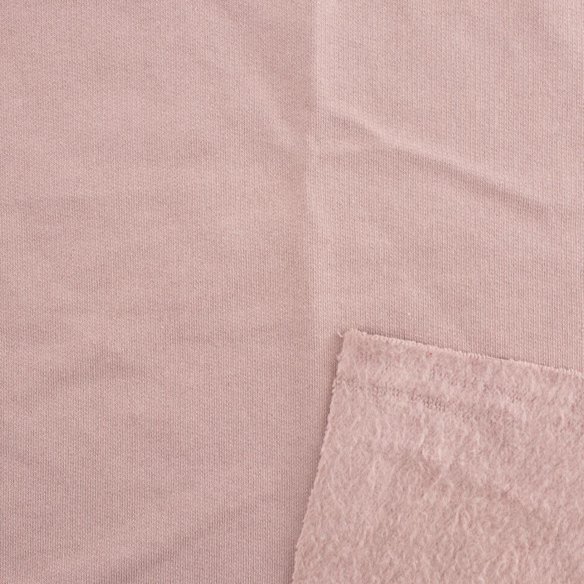 Organic Cotton Fleece - Woodrose