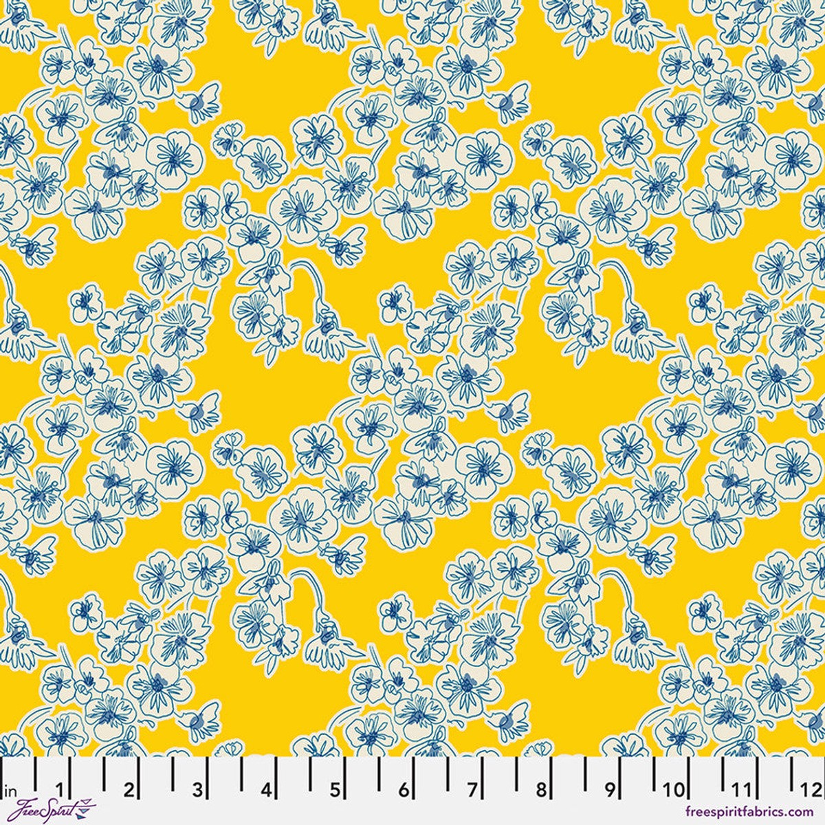 Vibrant Botanica by Kitty McCall - Island Blooms in Sunshine