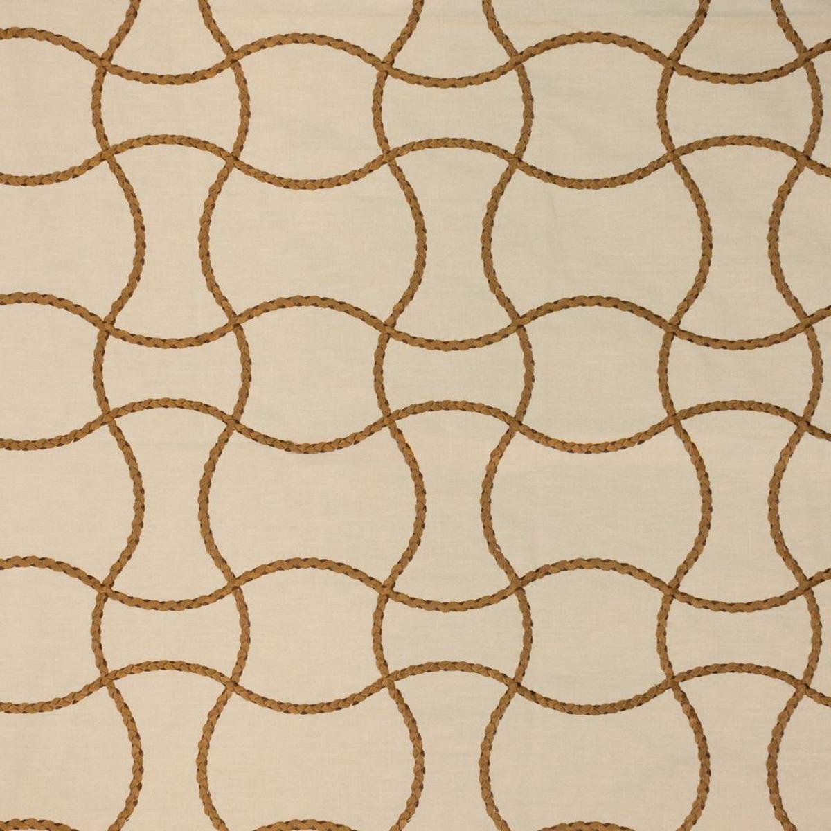 Roped In -Old Gold RM Coco Fabric